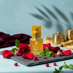 Rose Berry 24K Glow High Shine Styling Serum