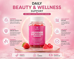 Nature’s Beauty - L - Glutathione Skin Whitening Gummies (Original)